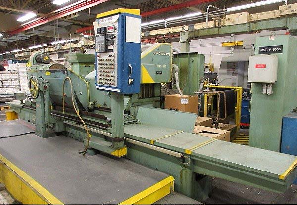 Used 48" X 72" CINCINNATI PLAIN CYLINDRICAL GRINDER Model DA For Sale, Used CINCINNATI PLAIN CYLINDRICAL GRINDER For Sale, Used CINCINNATI MILACRON PLAIN CYLINDRICAL GRINDER For Sale, Used Cylindrical Grinder For Sale